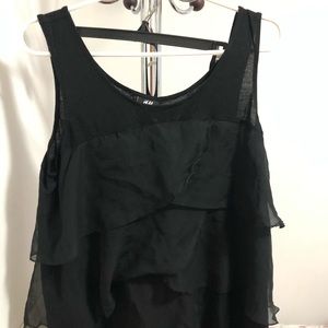H&M ruffle tank